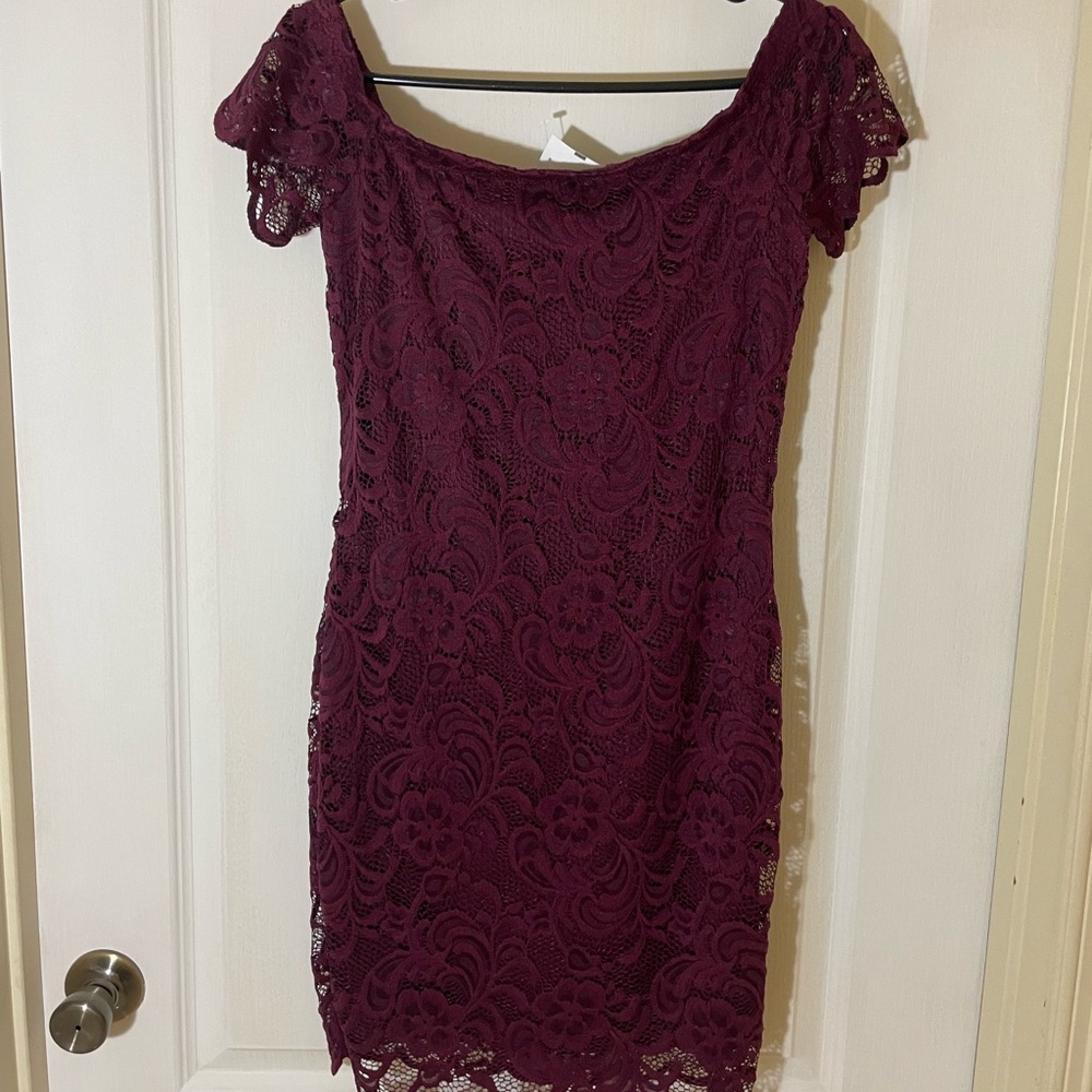 NEW lace mini dress